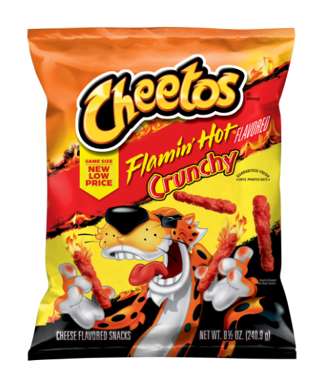 Cheetos Flamin' Hot Crunchy 240gr