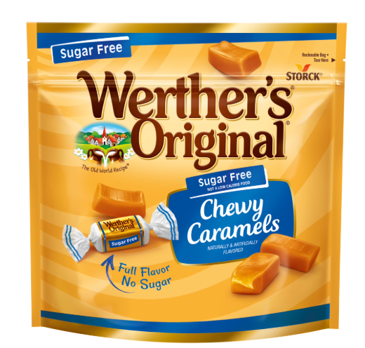 Werther's Original Caramelos Masticables Sin Azúcar 228gr
