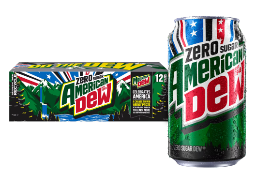 Mountain Dew Zero Sugar 355ml (1 pieza)