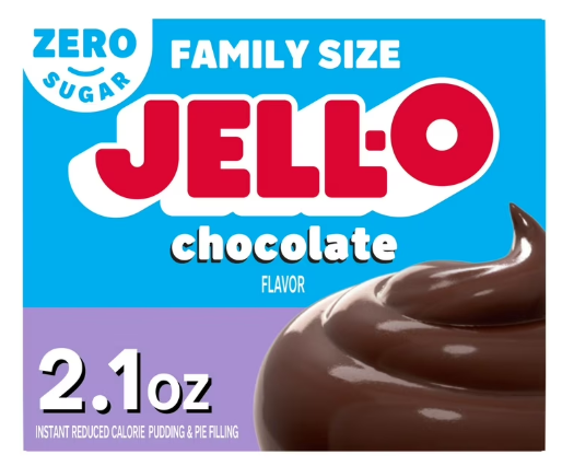 Jell-O Chocolate Sin Azúcar 59gr