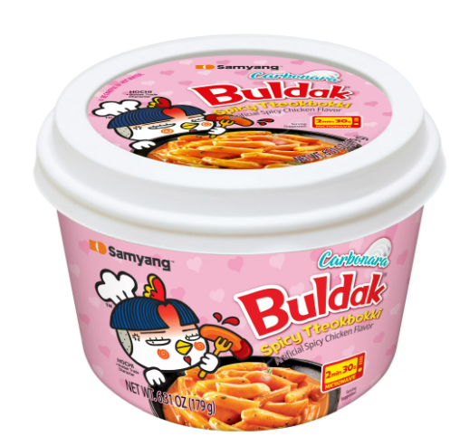 Buldak Tteokbokki Carbonara Picante