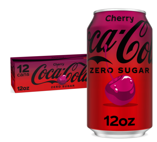 Coca-Cola Cherry Zero Sugar 12oz