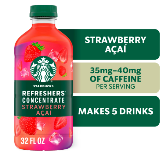 Starbucks Concentrado Fresa Açaí 900ml
