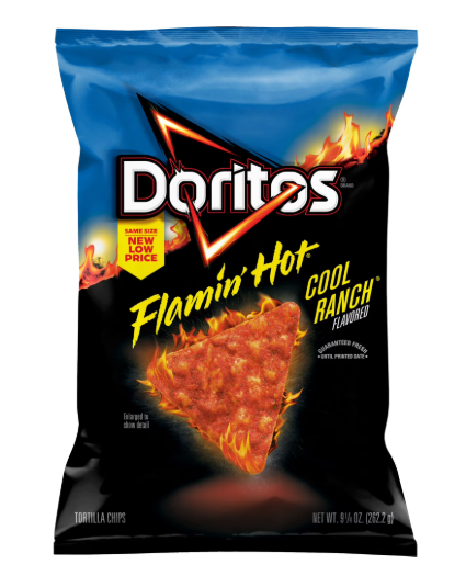 Doritos Flamin' Hot Cool Ranch 260gr