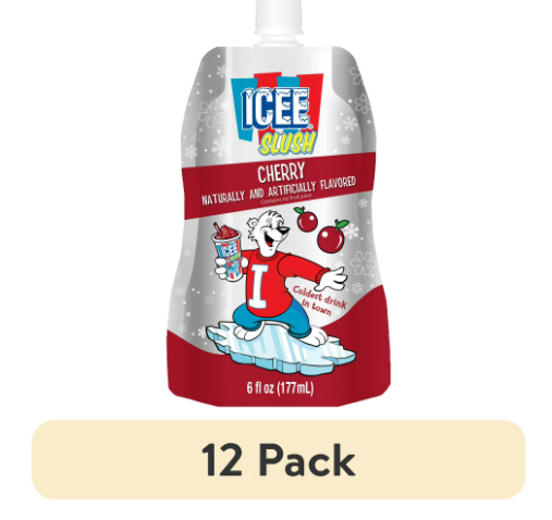 ICEE Slush Cereza 177ml (Paquete de 12)