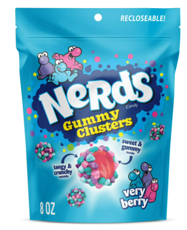Nerds Gummy Clusters Very Berry 226gr