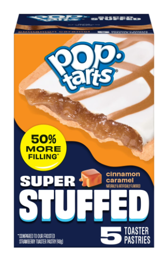 Pop-Tarts Super Stuffed Canela y Caramelo 310gr