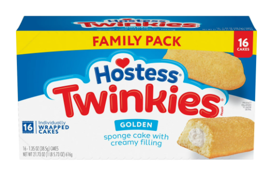 Hostess Twinkies Paquete Familiar (16 pzas) 616gr