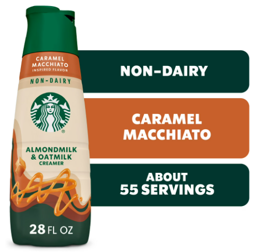 Starbucks Creamer Caramel Macchiato con Leche de Avena 828ml