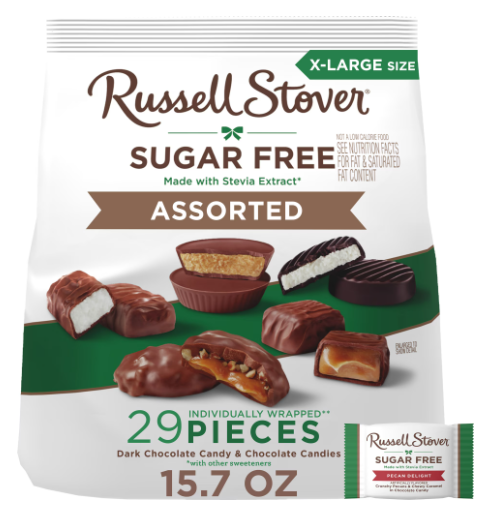 Russell Stover Chocolates Sin Azúcar Surtidos 445gr