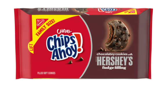 Galleta Chips Ahoy! Suave con relleno Hershey's