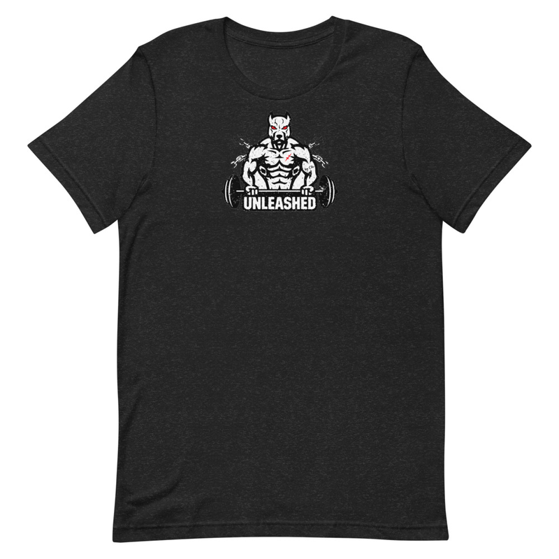Unleashed Pitbull: Unisex t-shirt