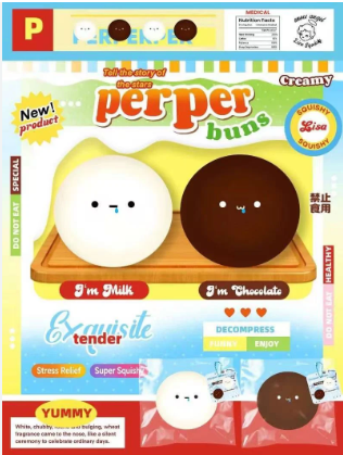 Lisa Perper Bun Squishy 