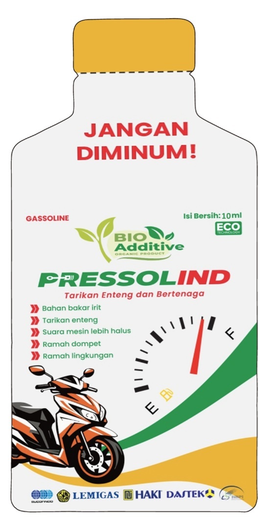 Bio Additive Pressolind Kemasan Sachet 10 ml ( 1 Box isi 10 )