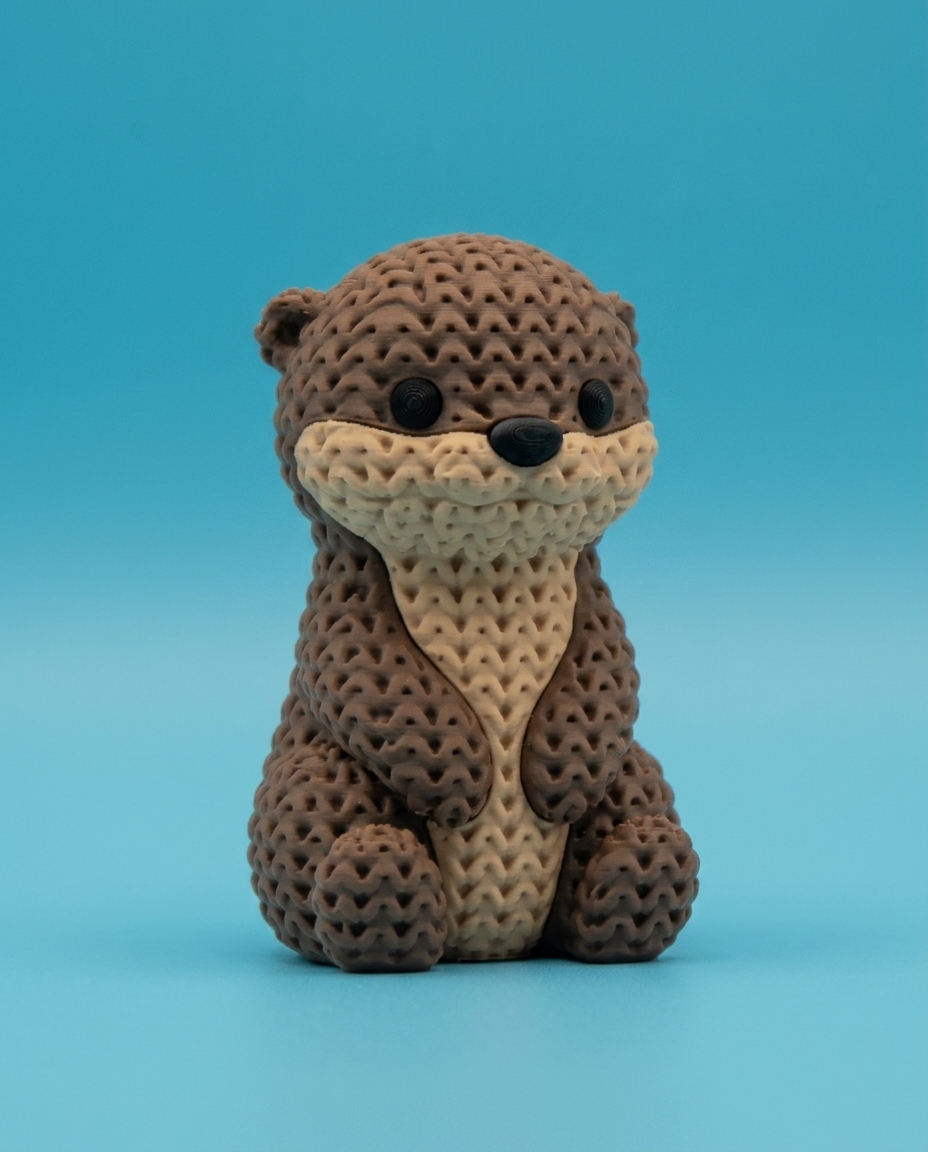 Knitted Otter