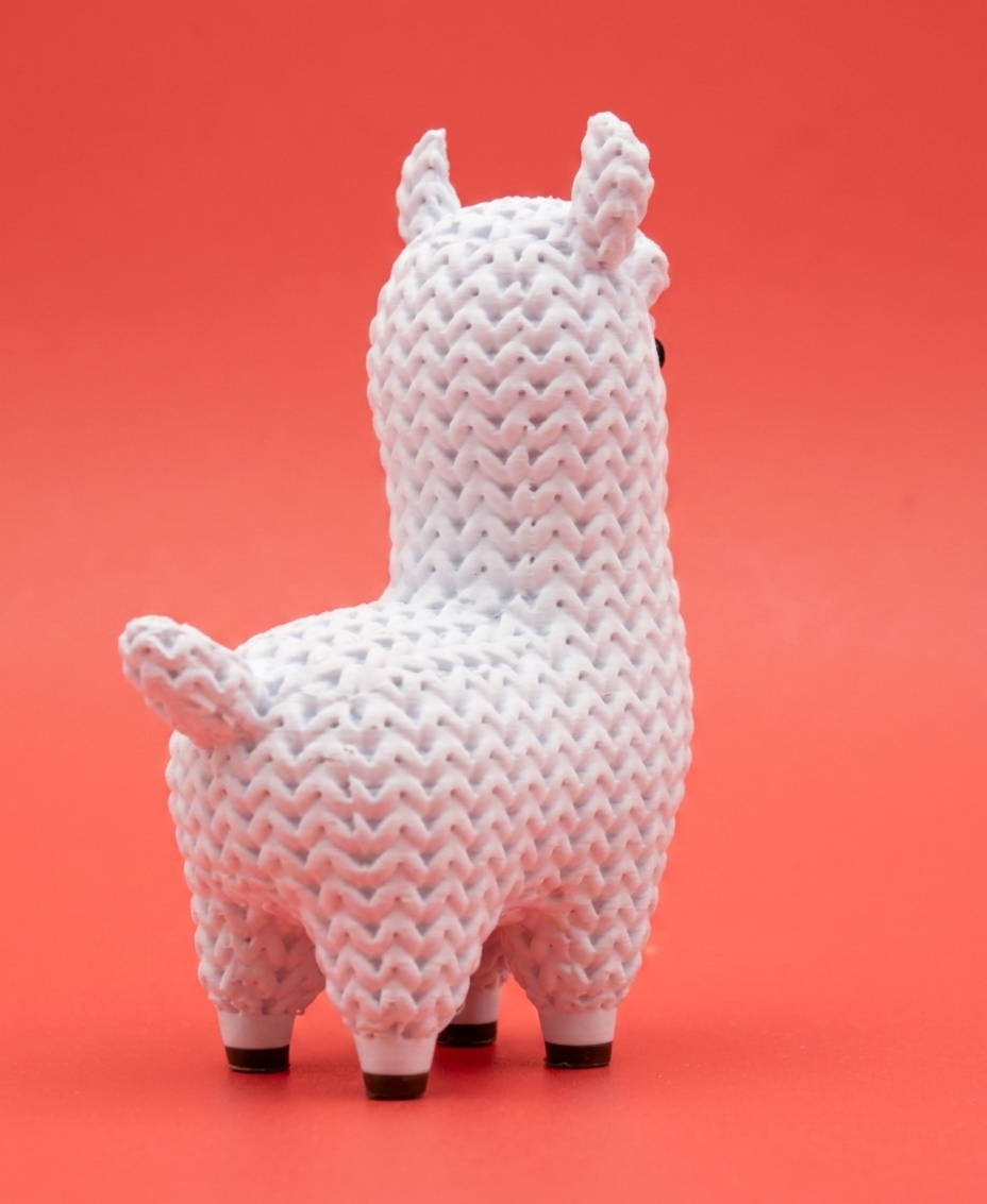 Knitted Cute Llama