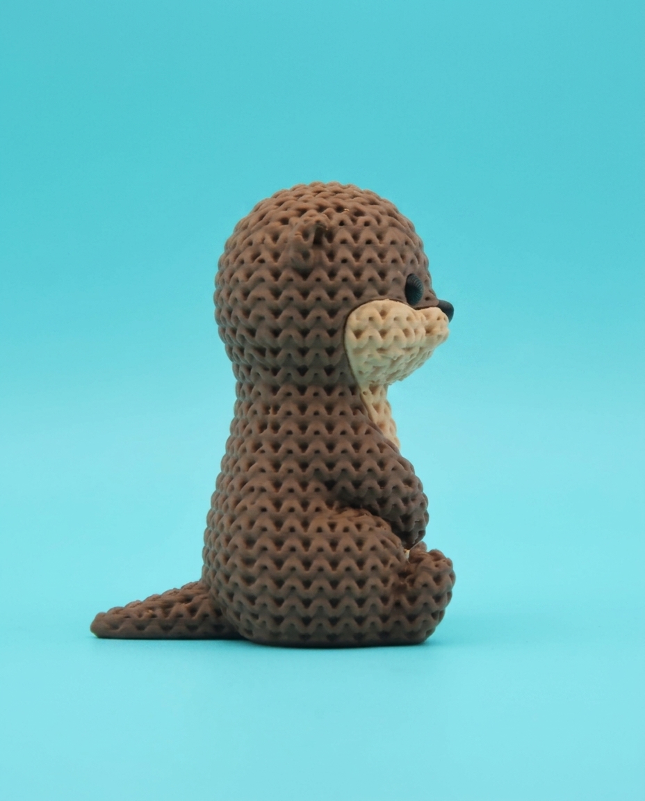 Knitted Otter