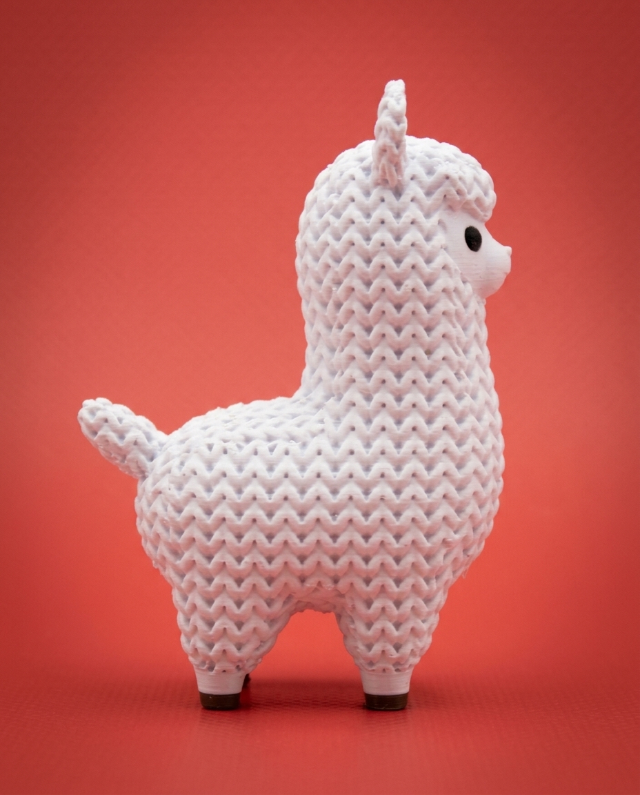 Knitted Cute Llama