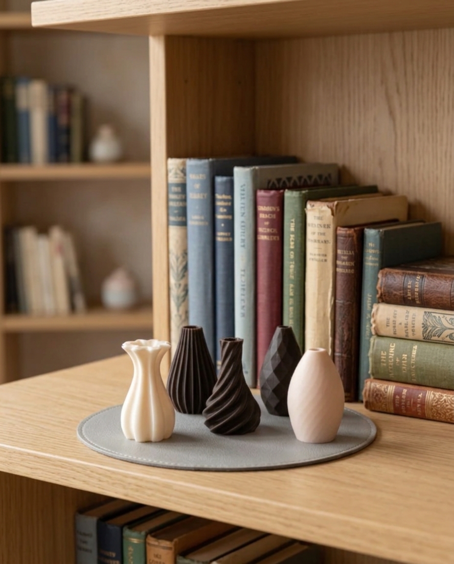 Tiny Aesthetic Vase Set (Set of 5)