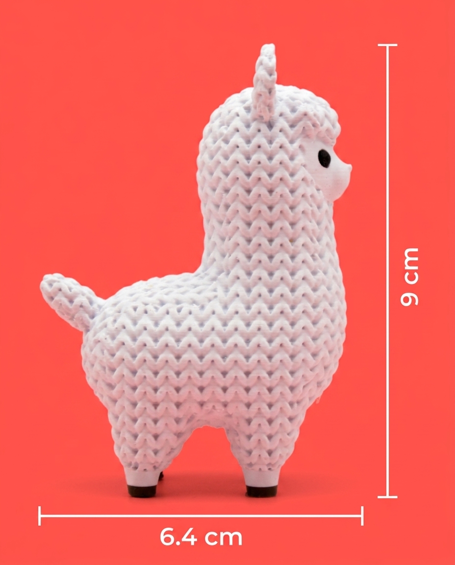 Knitted Cute Llama