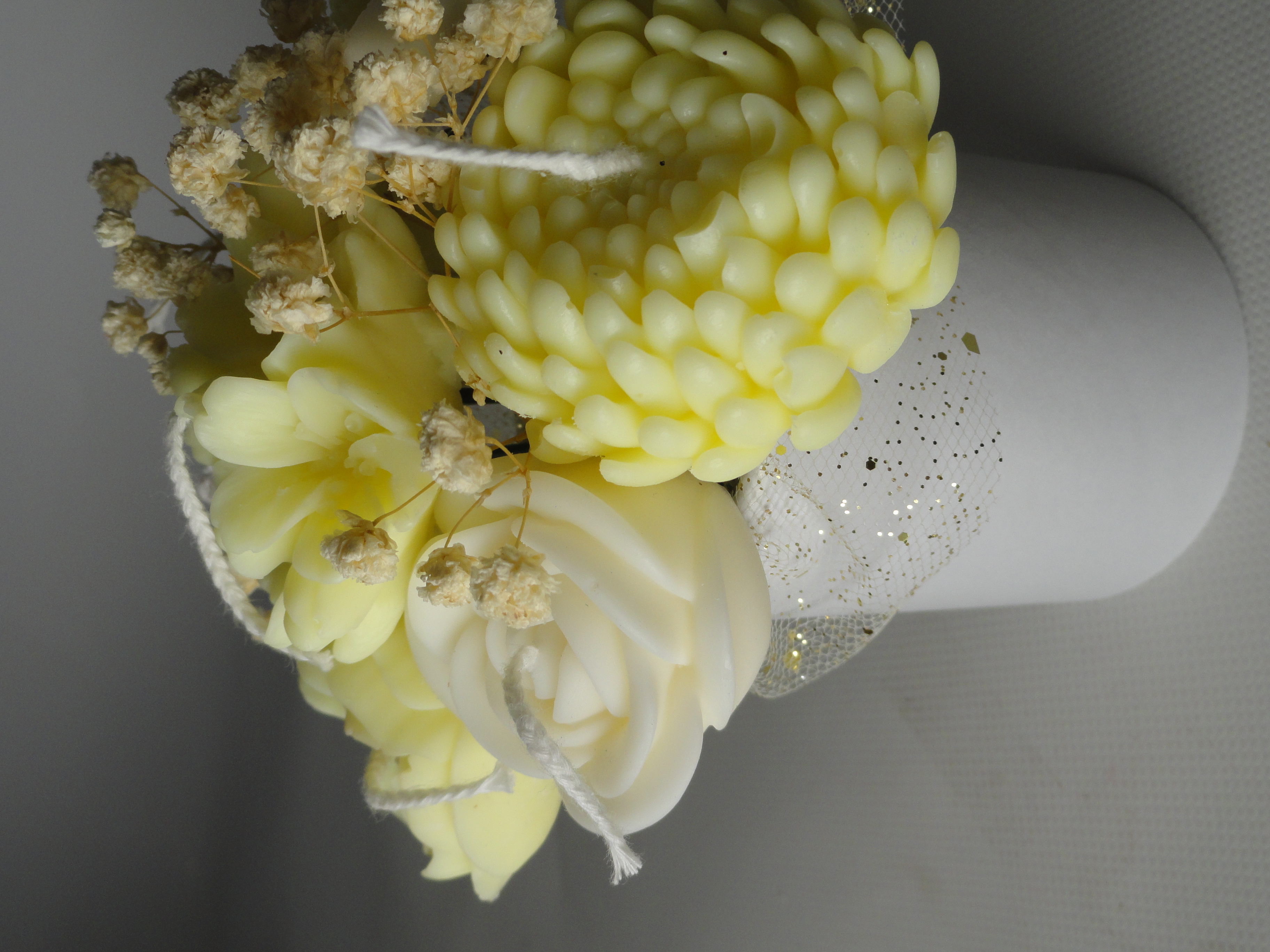 Bloemen boeket geel 
