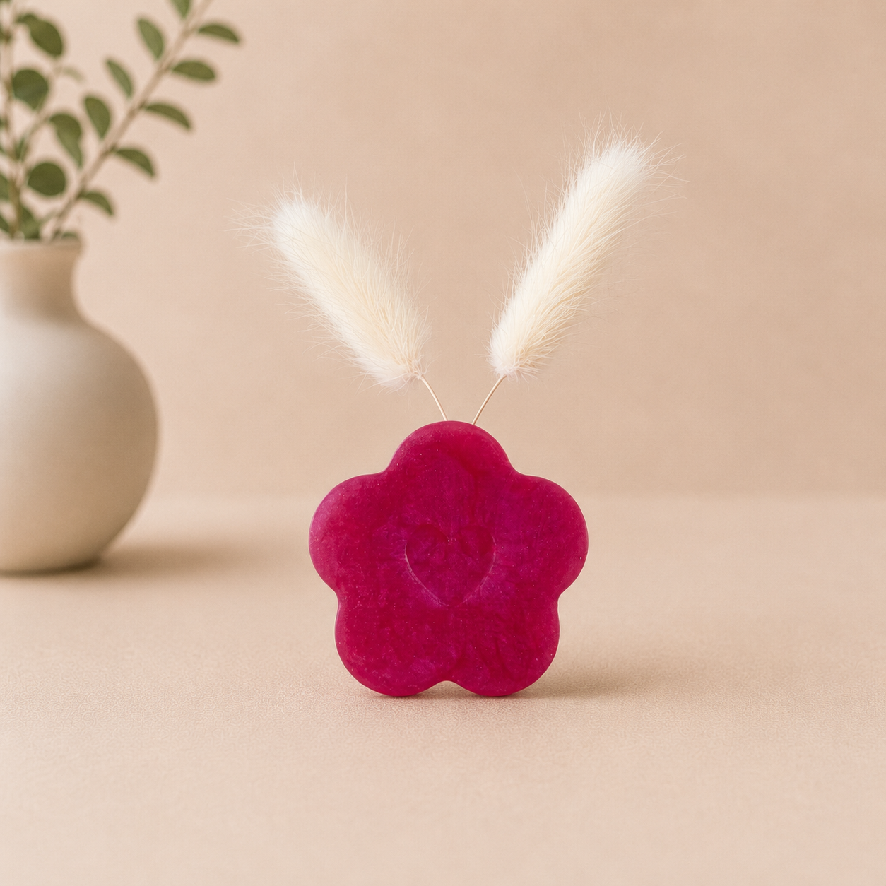 Mini vaasje bloem 