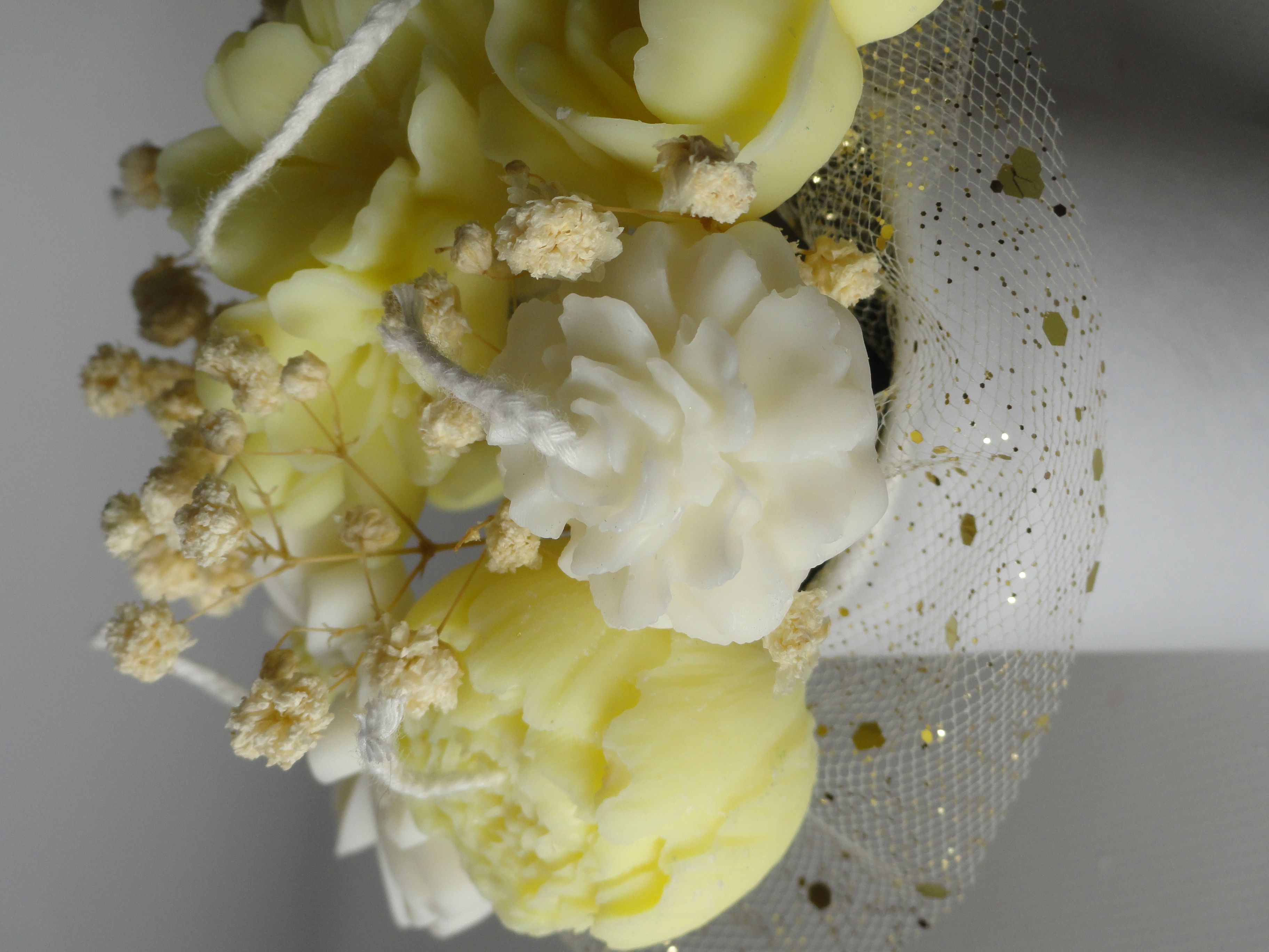 Bloemen boeket geel 
