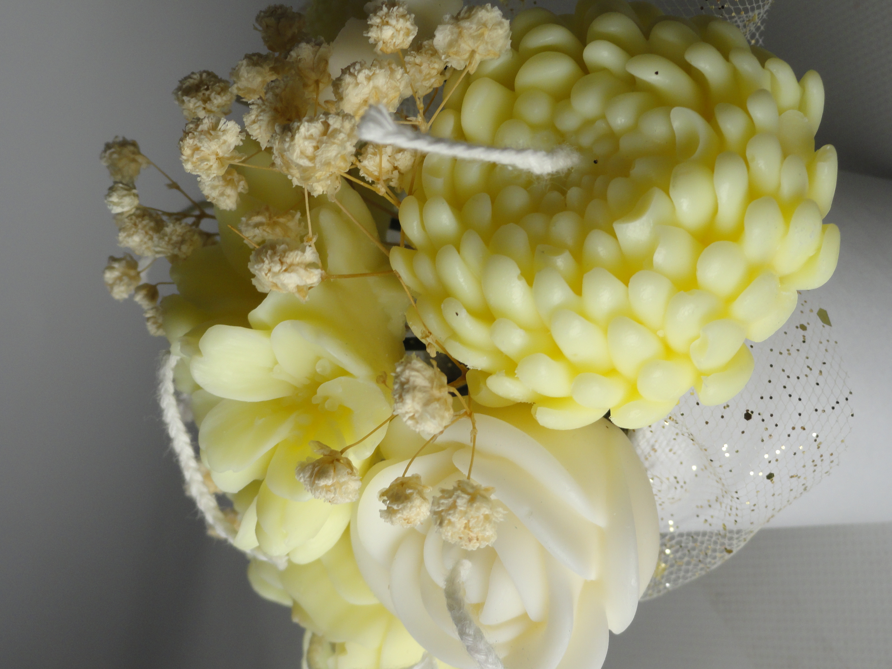 Bloemen boeket geel 