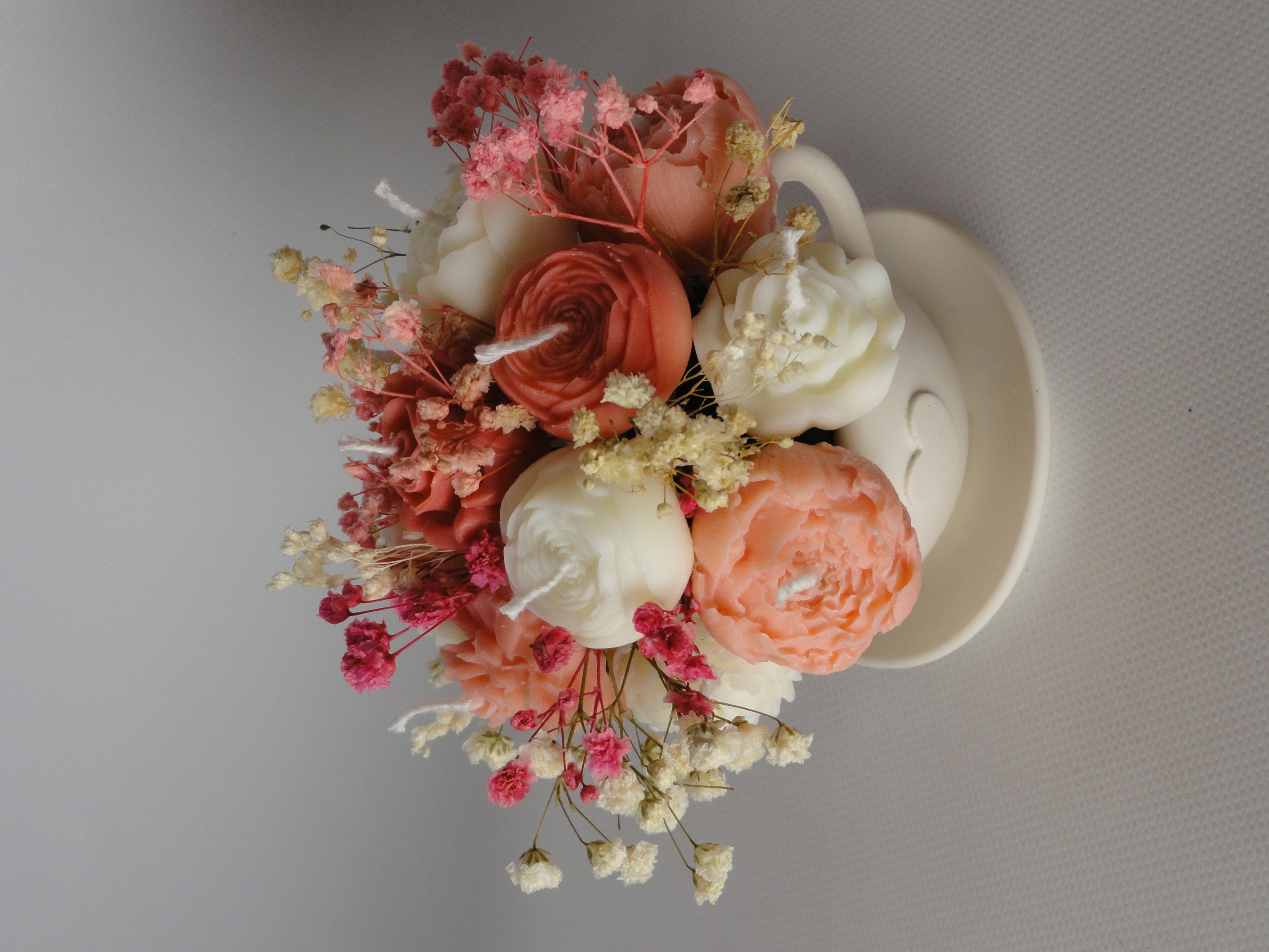 Bloemen boeket kopje 