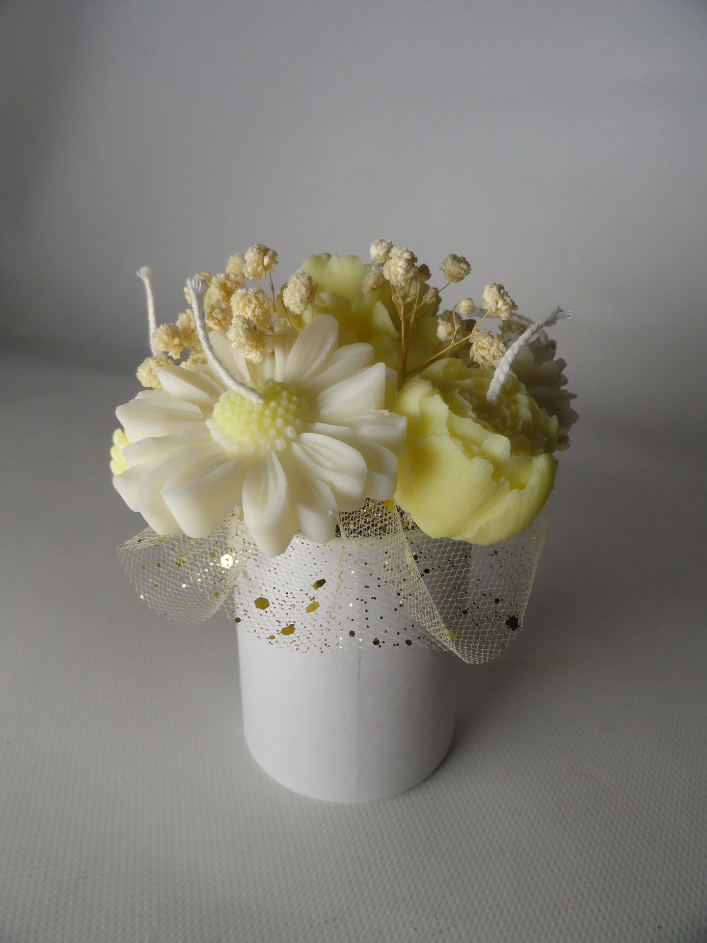 Bloemen boeket geel 