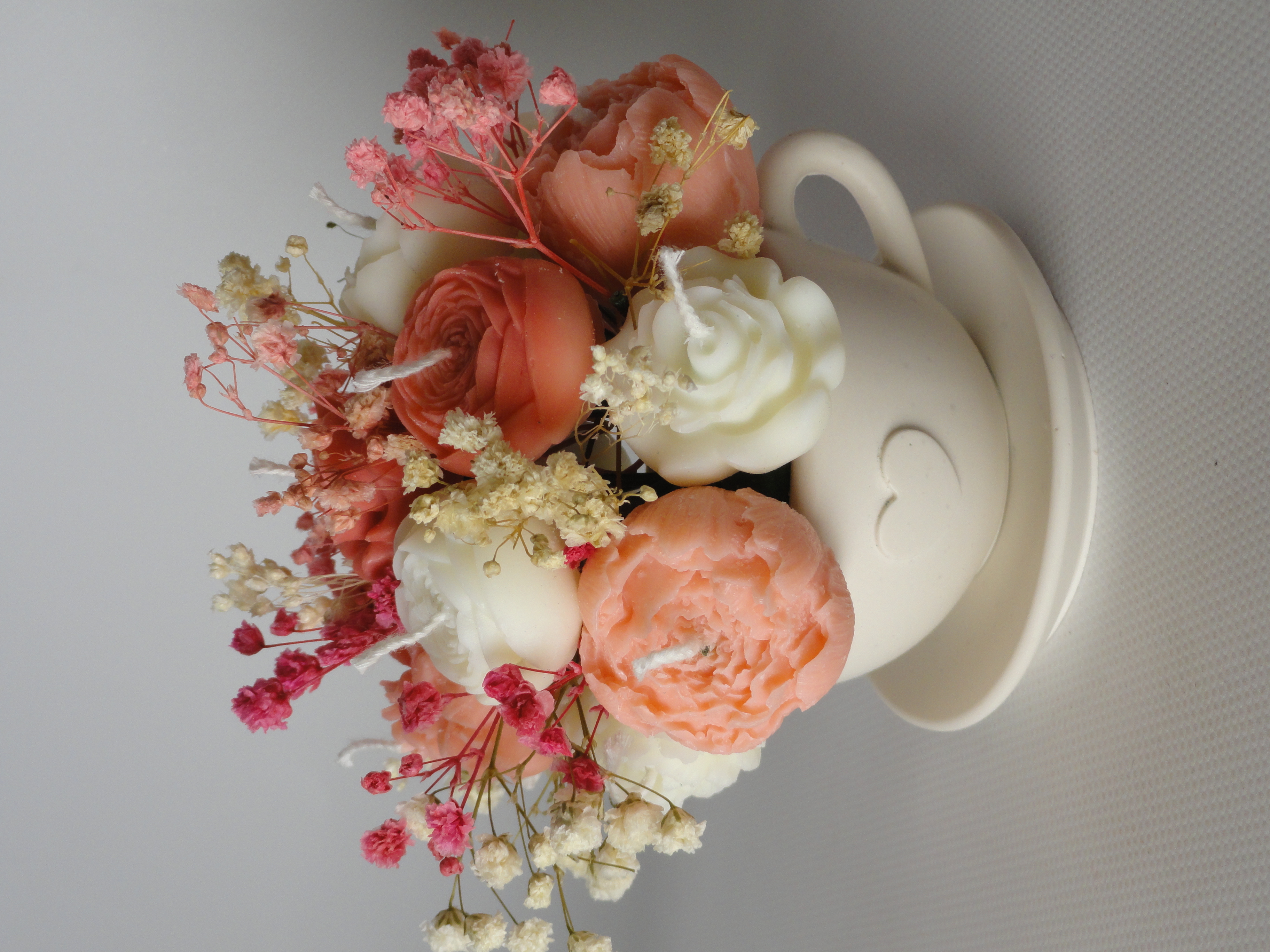 Bloemen boeket kopje 