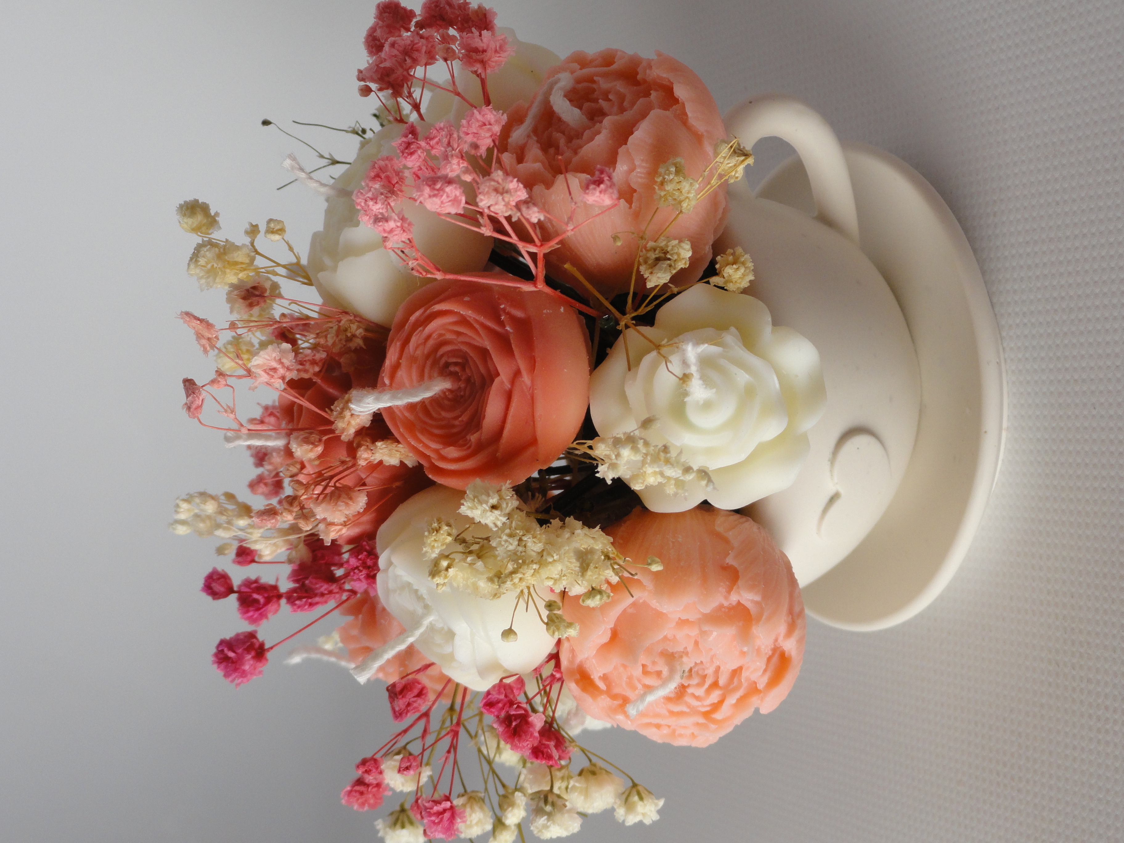 Bloemen boeket kopje 