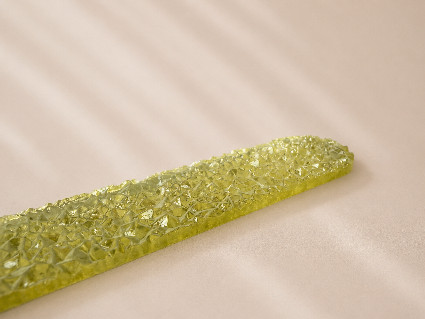 Bladwijzer diamant look geel 