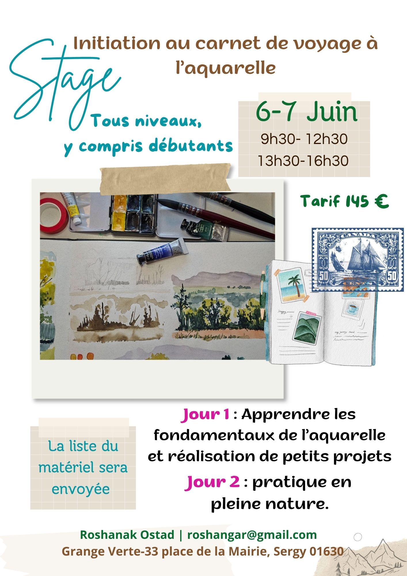 Stage Carnet de Voyage