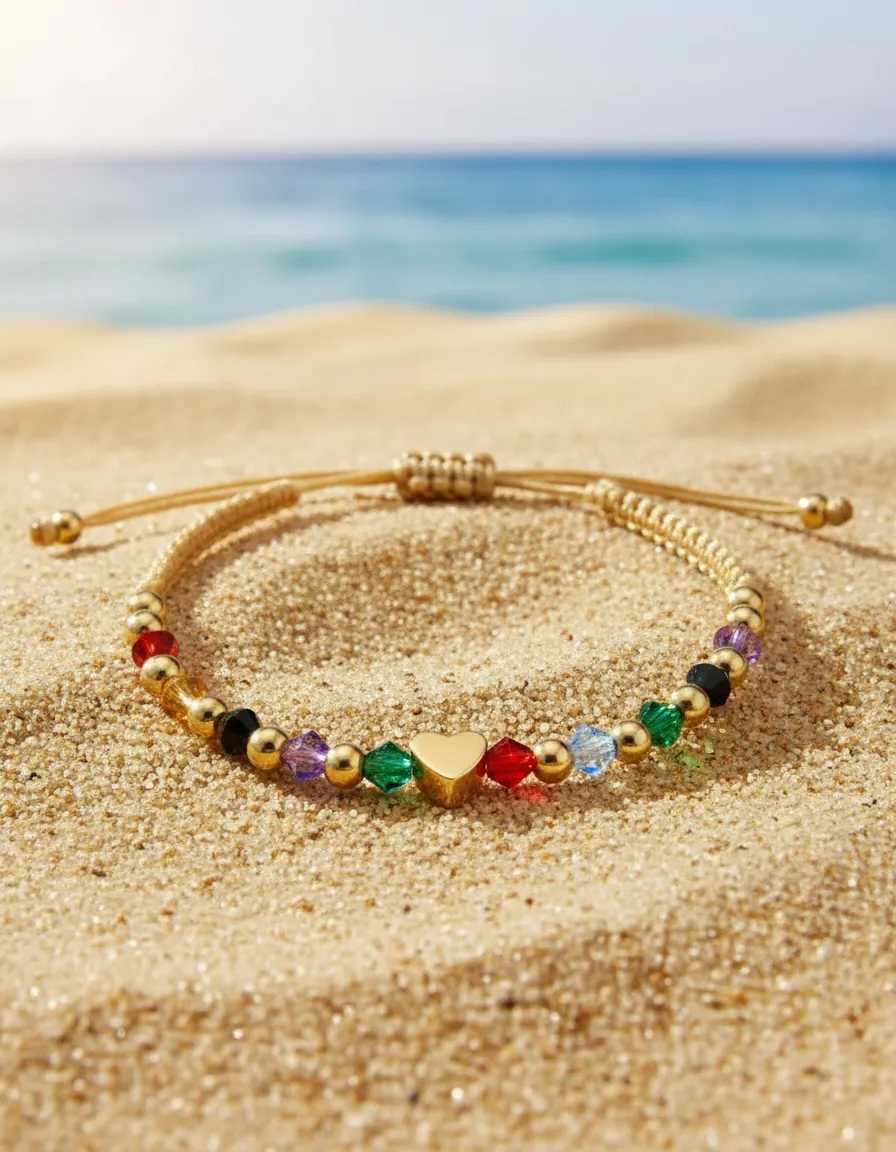 Pulsera "Luz Divina": Cristal de Roca, Perlas Mate y Acero Quirúrgico con Dije de Mariposa