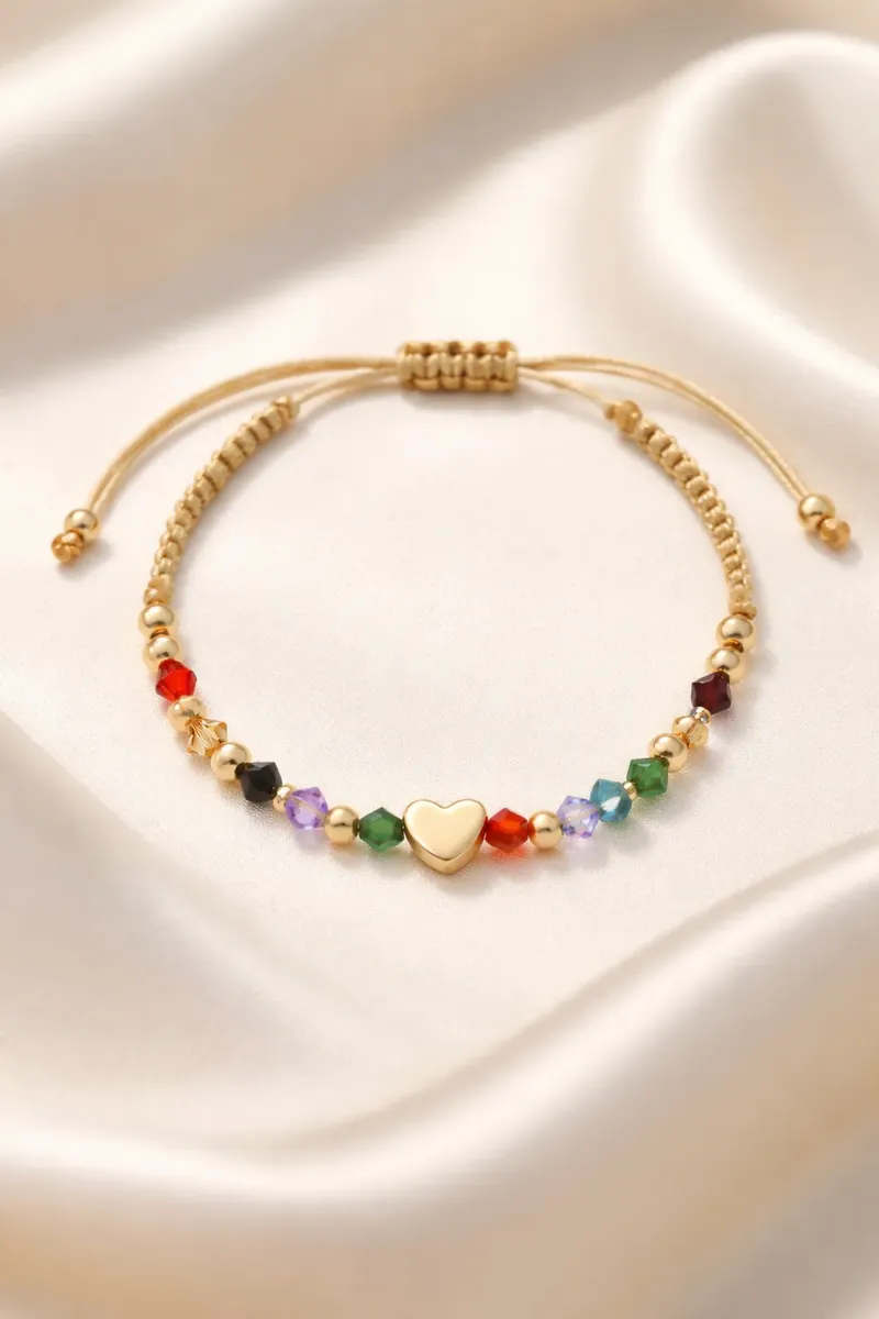 Pulsera "Luz Divina": Cristal de Roca, Perlas Mate y Acero Quirúrgico con Dije de Mariposa