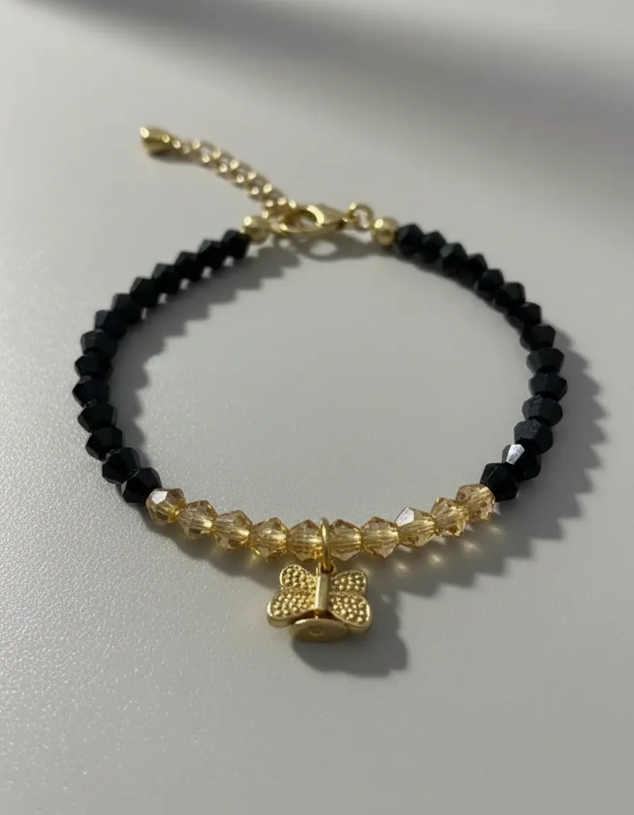 🦋 Pulsera "Golden Butterfly" • MARISBRACELETS ✨