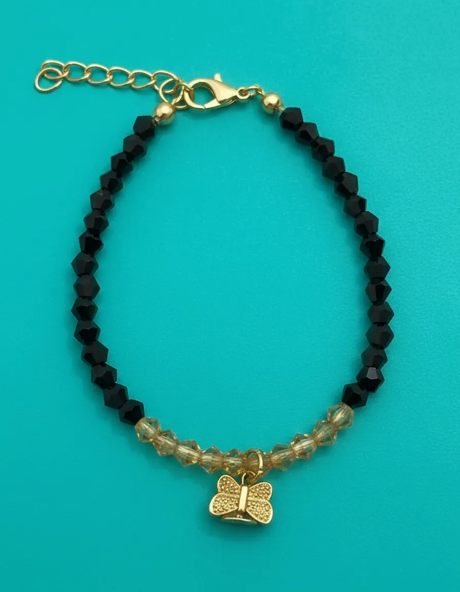 🦋 Pulsera "Golden Butterfly" • MARISBRACELETS ✨