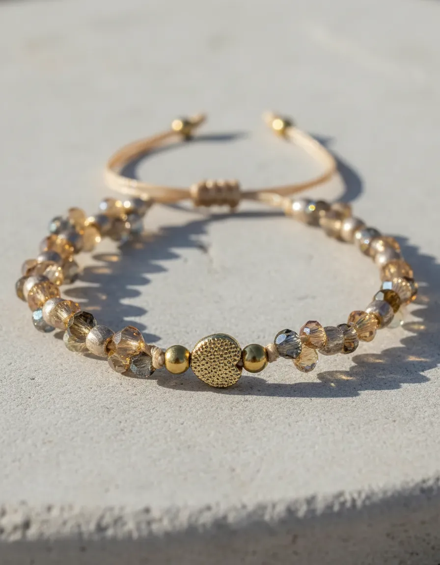 ✨ Pulsera Aura de Cristal • MARISBRACELETS 💖