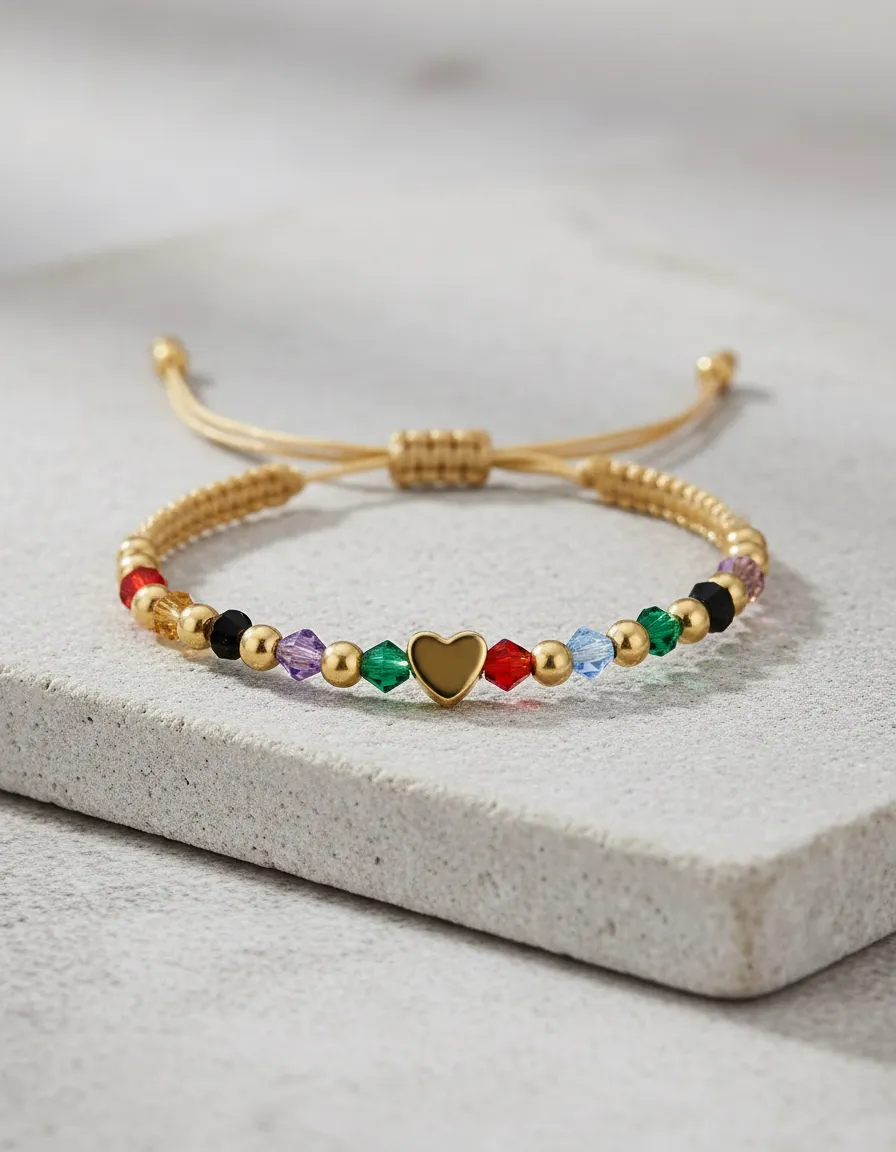 Pulsera "Luz Divina": Cristal de Roca, Perlas Mate y Acero Quirúrgico con Dije de Mariposa
