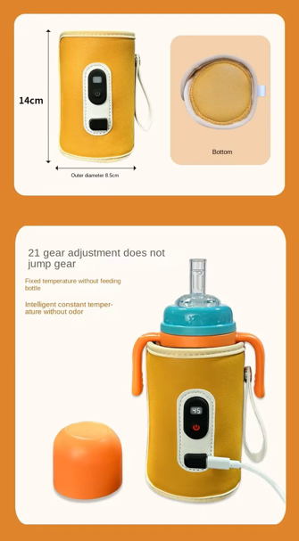 Chauffe-biberon portable