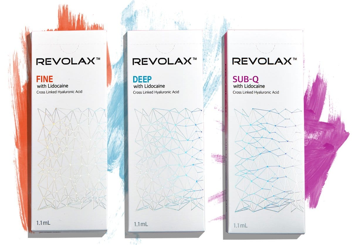 Revolax Dermal Filler Collection – Fine, Deep & Sub-Q with Lidocaine