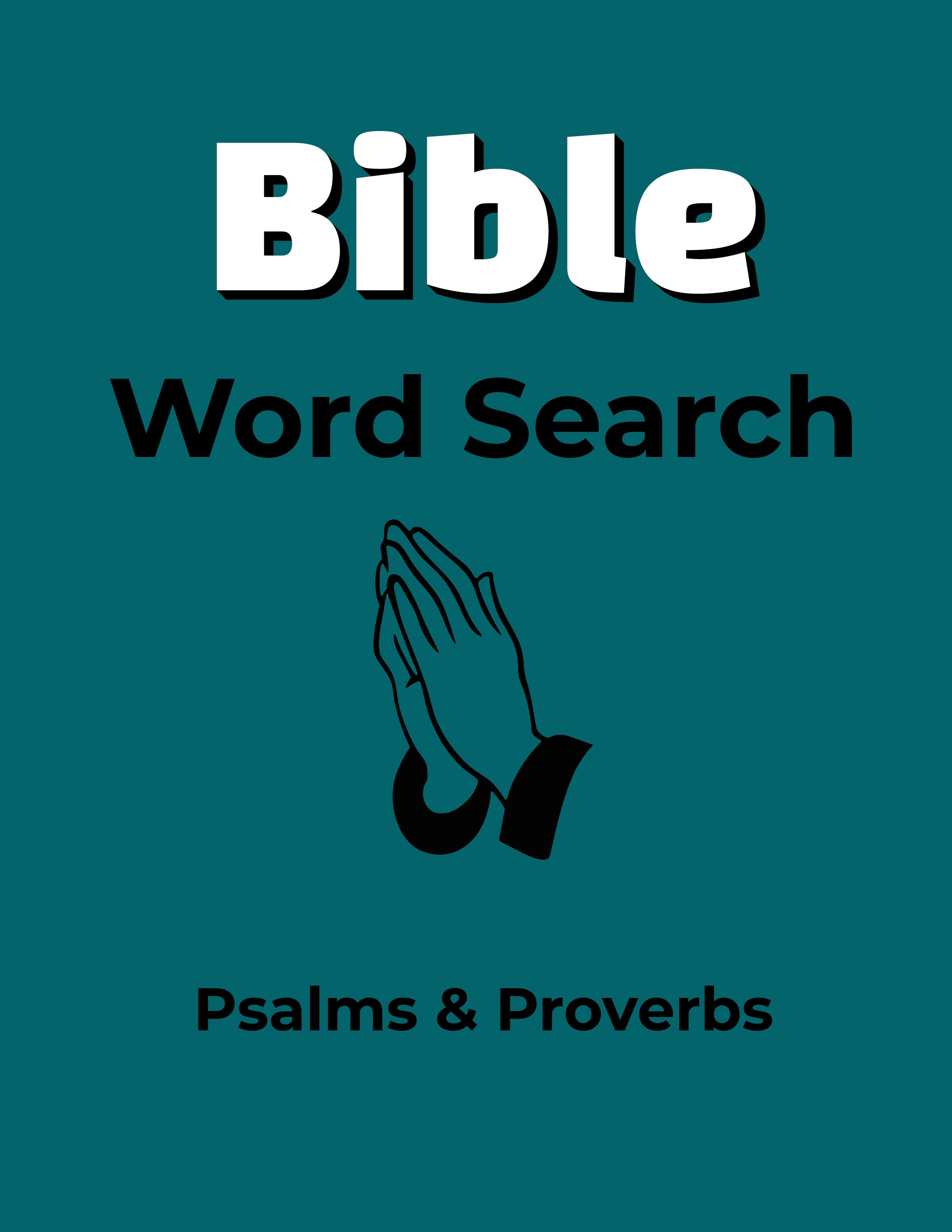Bible Word Search Large Print