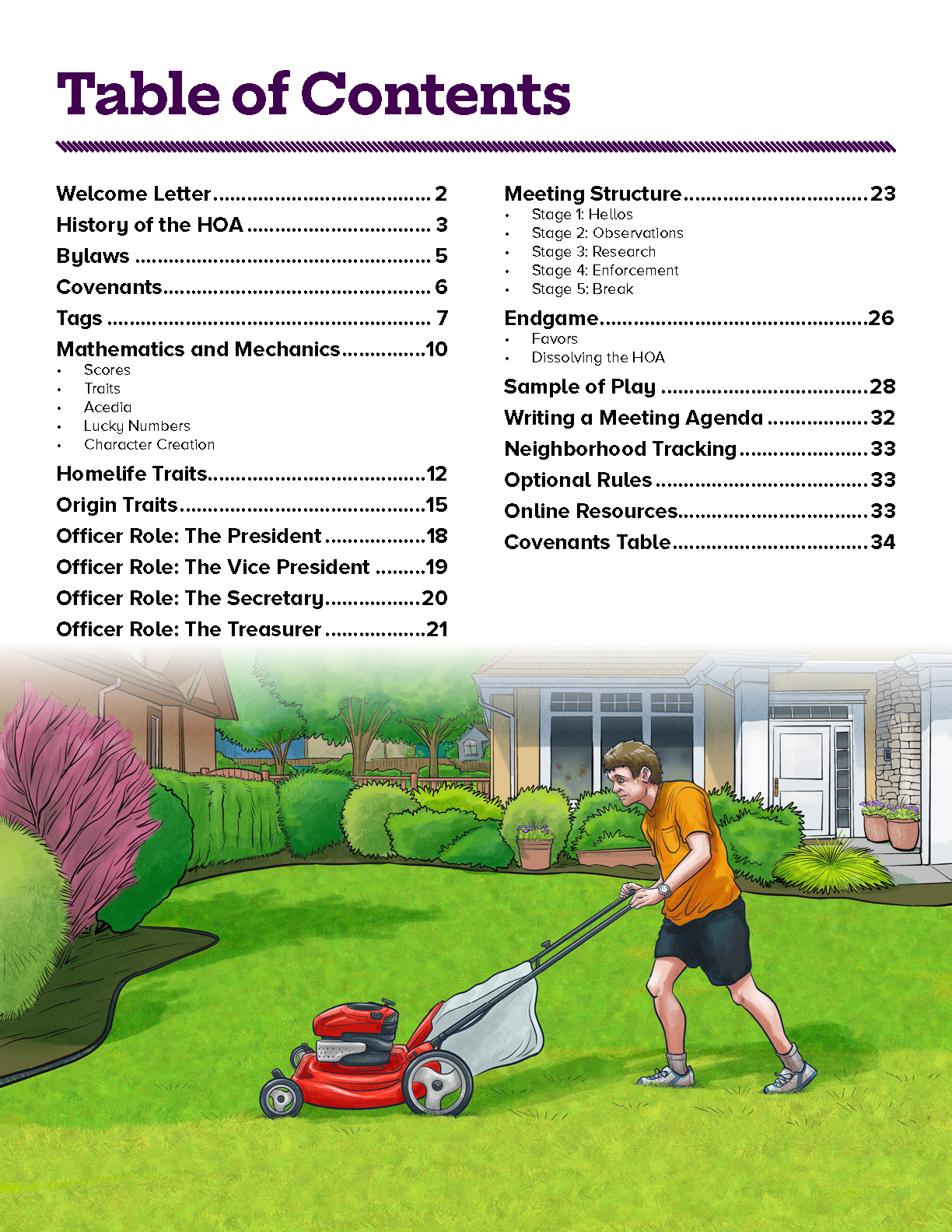 HOA Roleplaying Game - PDF