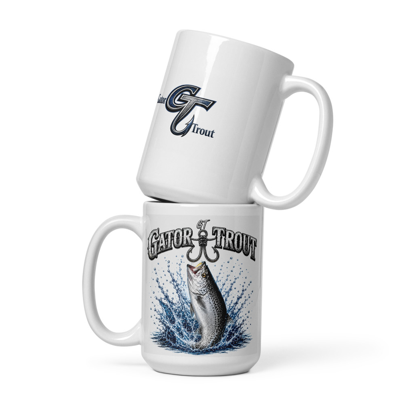 Gator Trout Blue Water 15 oz Mug