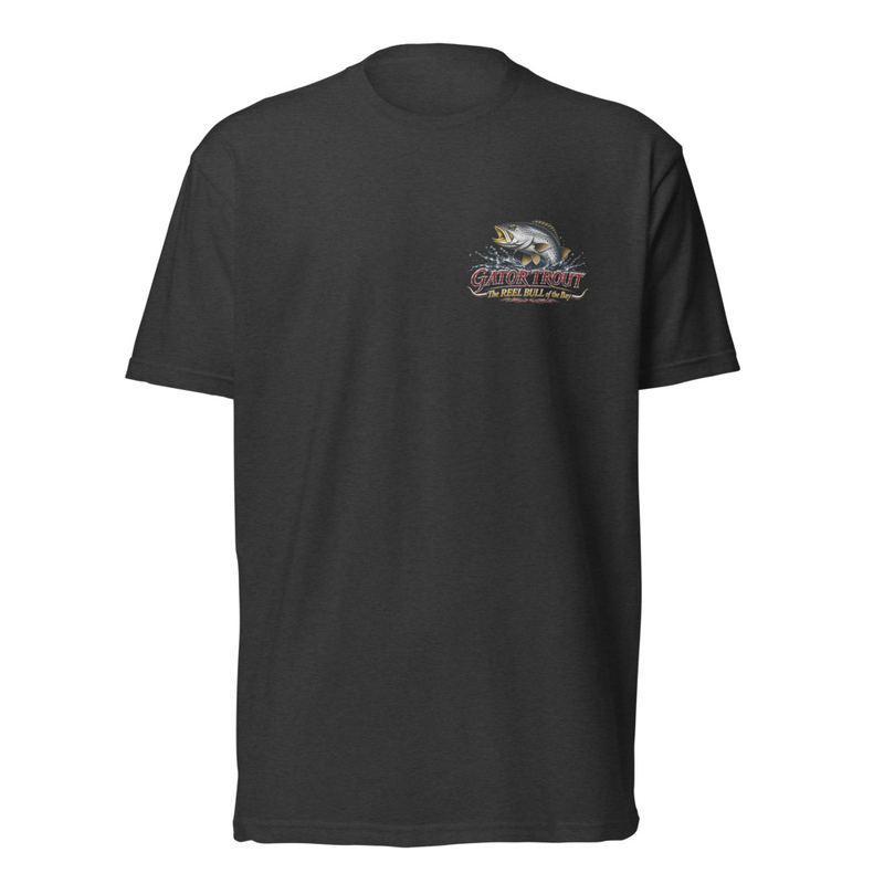 Gator Trout Reel Bull of the Bay Unisex Fitted T-Shirt