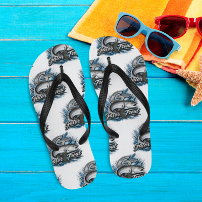 Gator Trout Flip Flops
