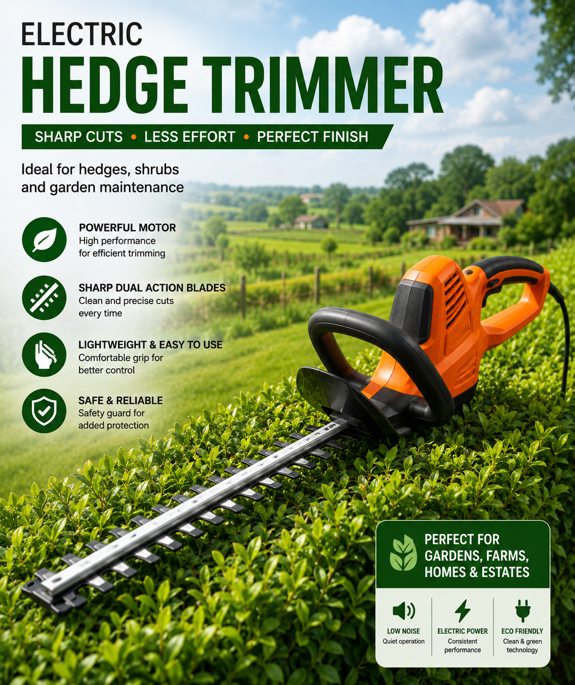 Electric Hedge Trimmer