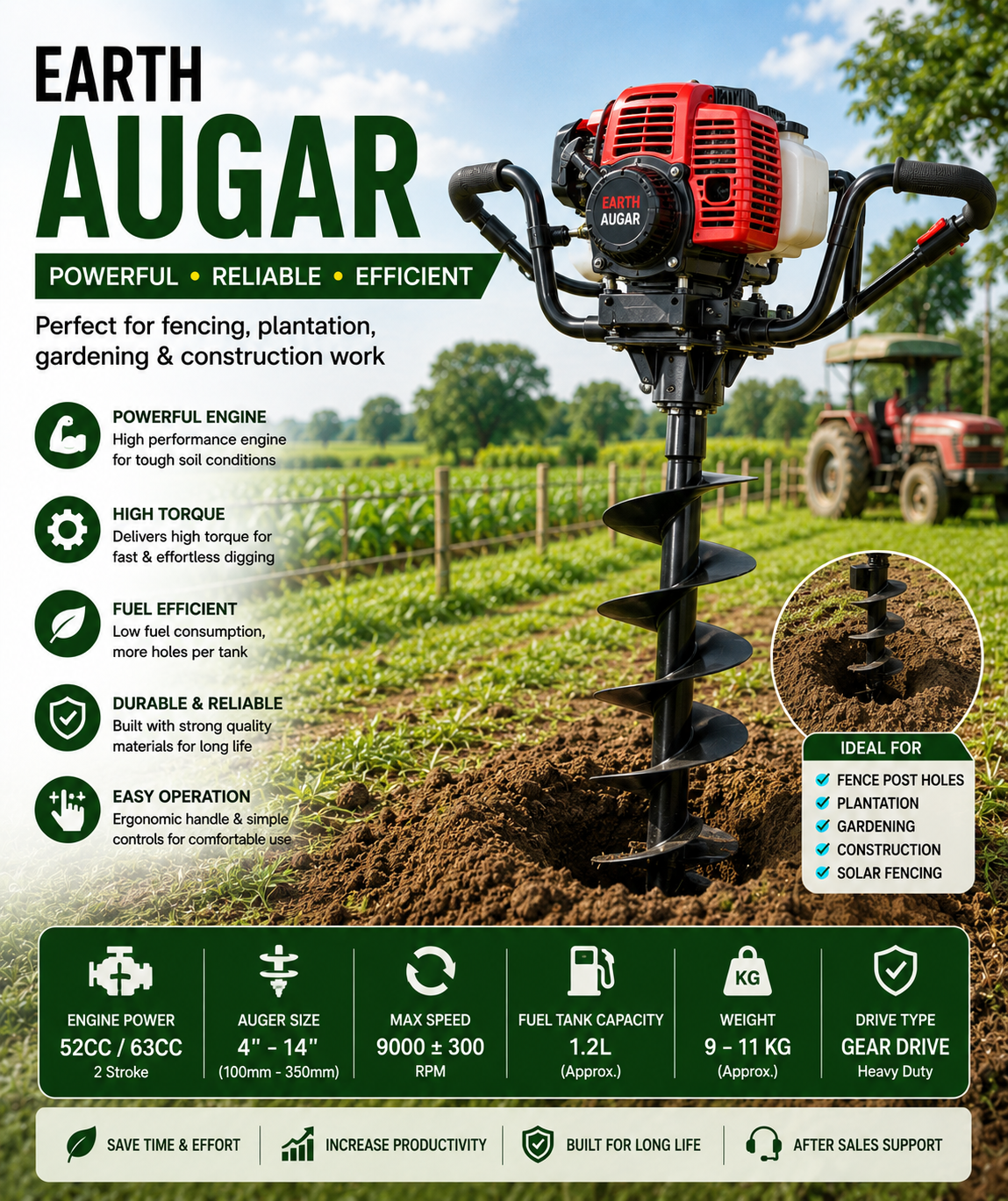 Earth Auger