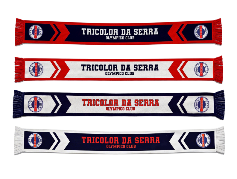 Cachecol Tricolor da Serra Olympico Club